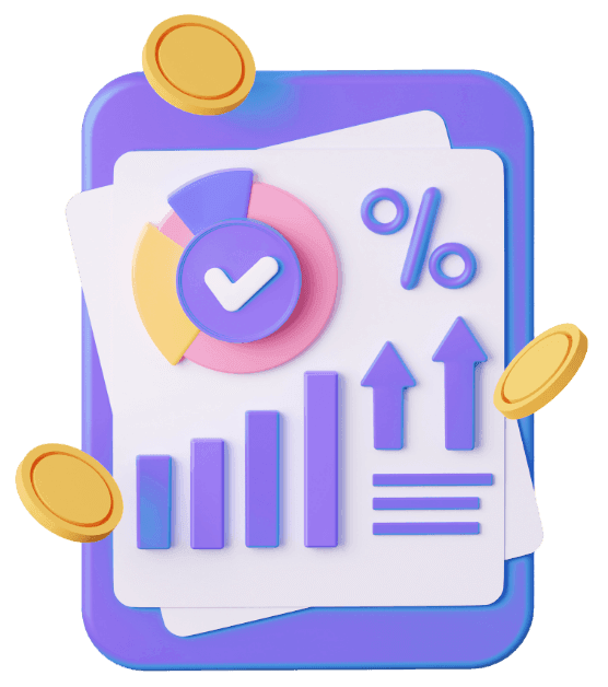 3d-graphical-analysis-with-finance-sheet-financial-report-marketing-business